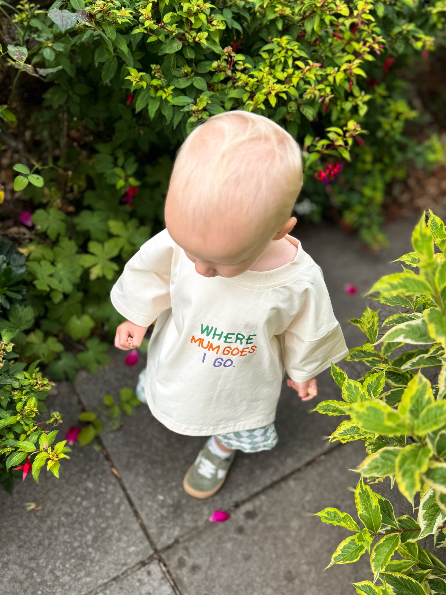 Where Mum Goes, I Go Children’s Graphic Tee