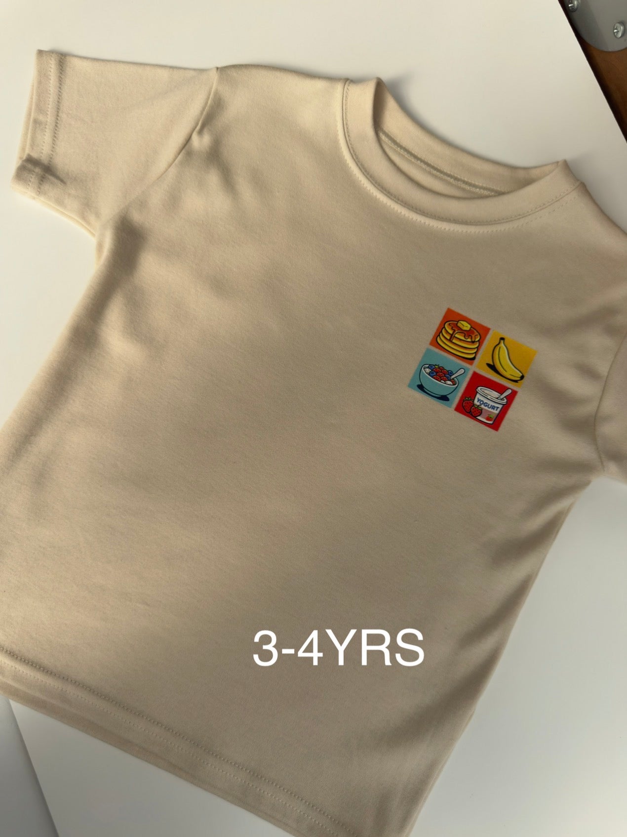 Natural Breakfast Club Repeat Tee (3-4YRS)