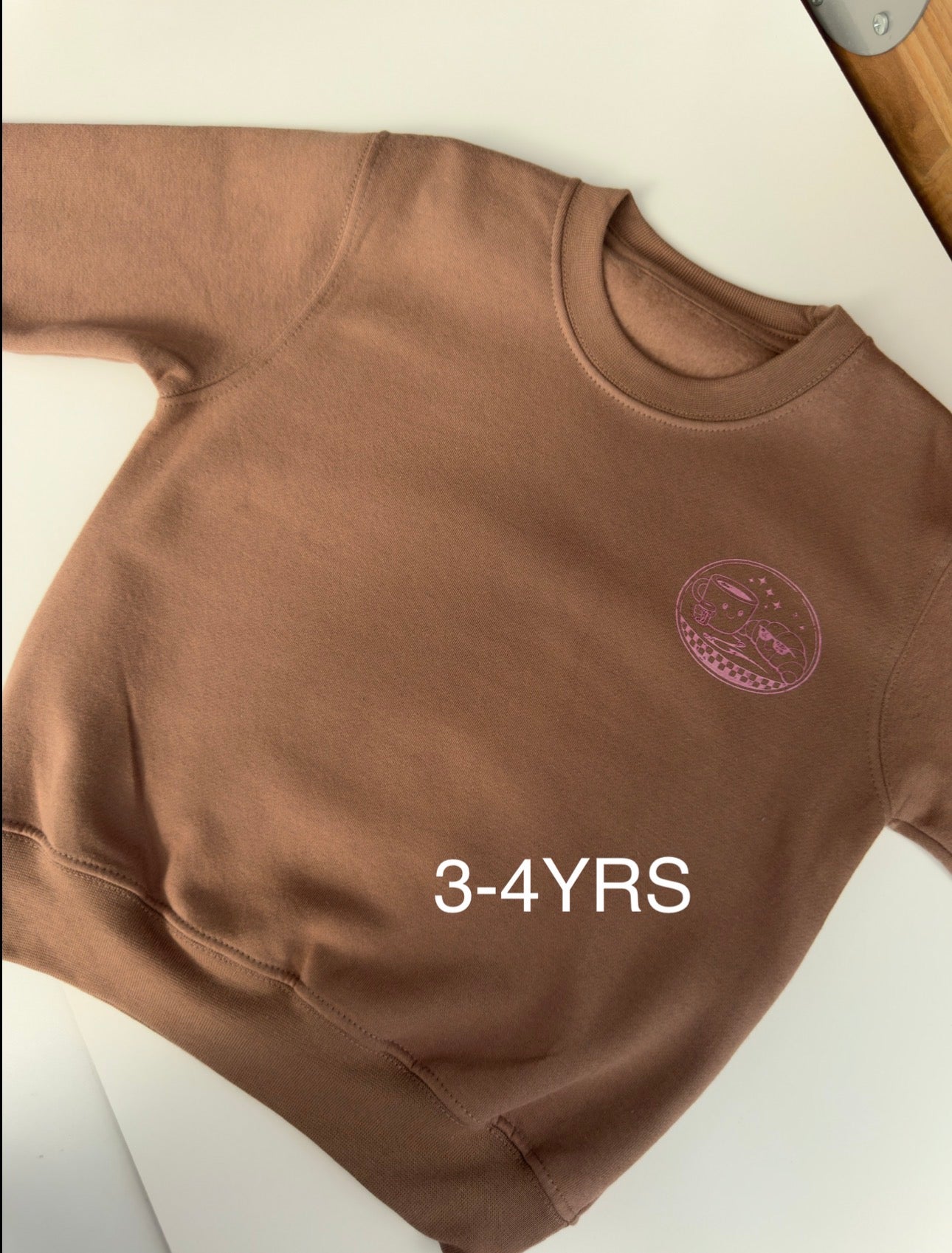 Chocolate Mamas Coffee Date Sweatshirt (3-4YRS)