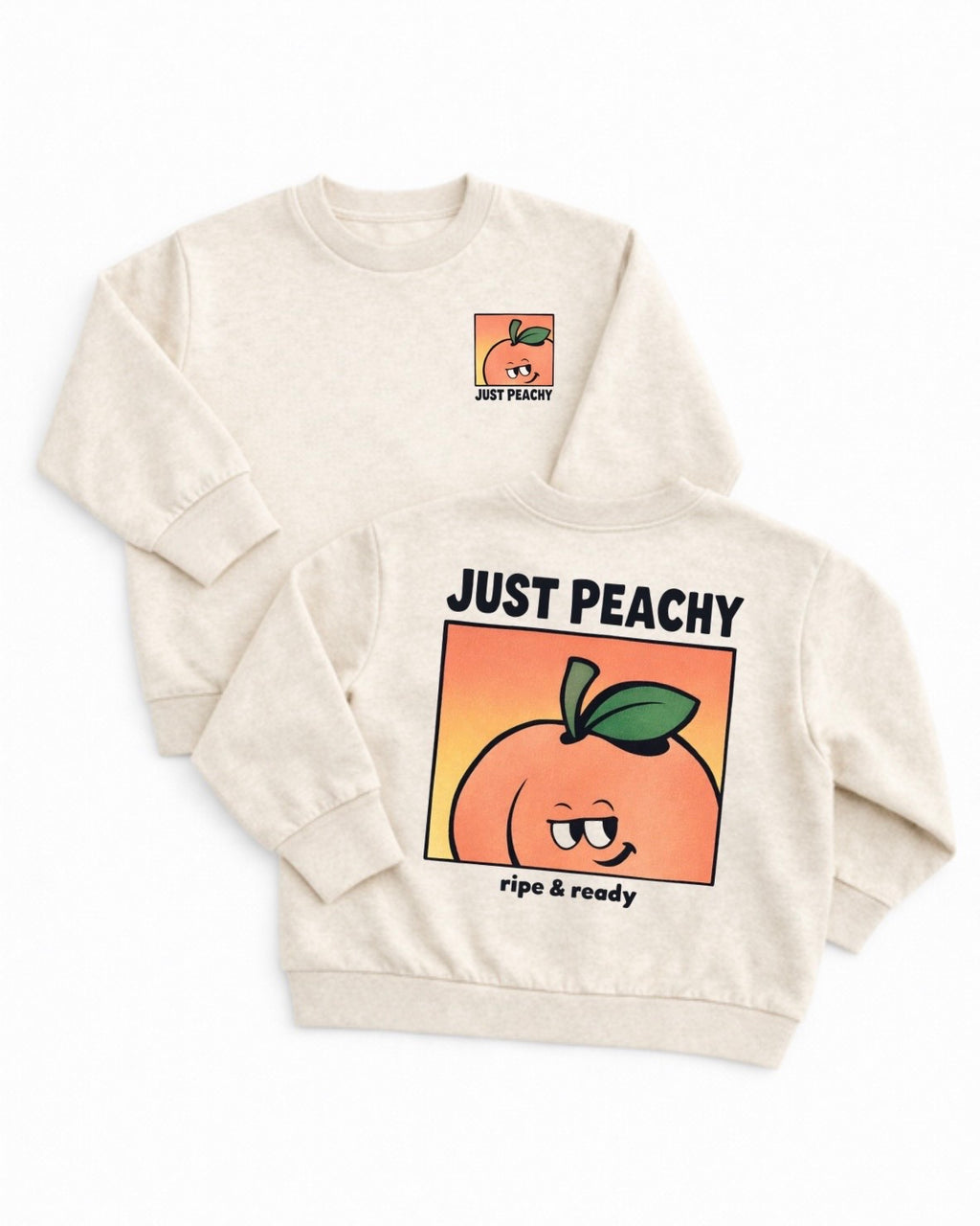 Just Peachy Sweatshirt