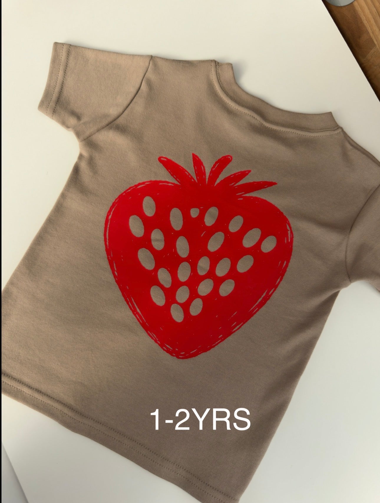 Mink Strawberry Tee (1-2YRS)