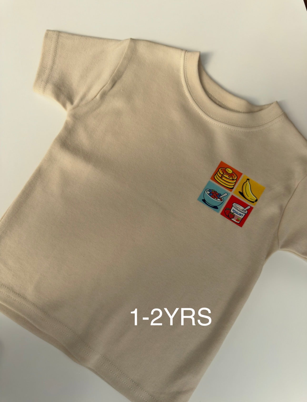 Natural Breakfast Club Repeat Tee (1-2YRS)