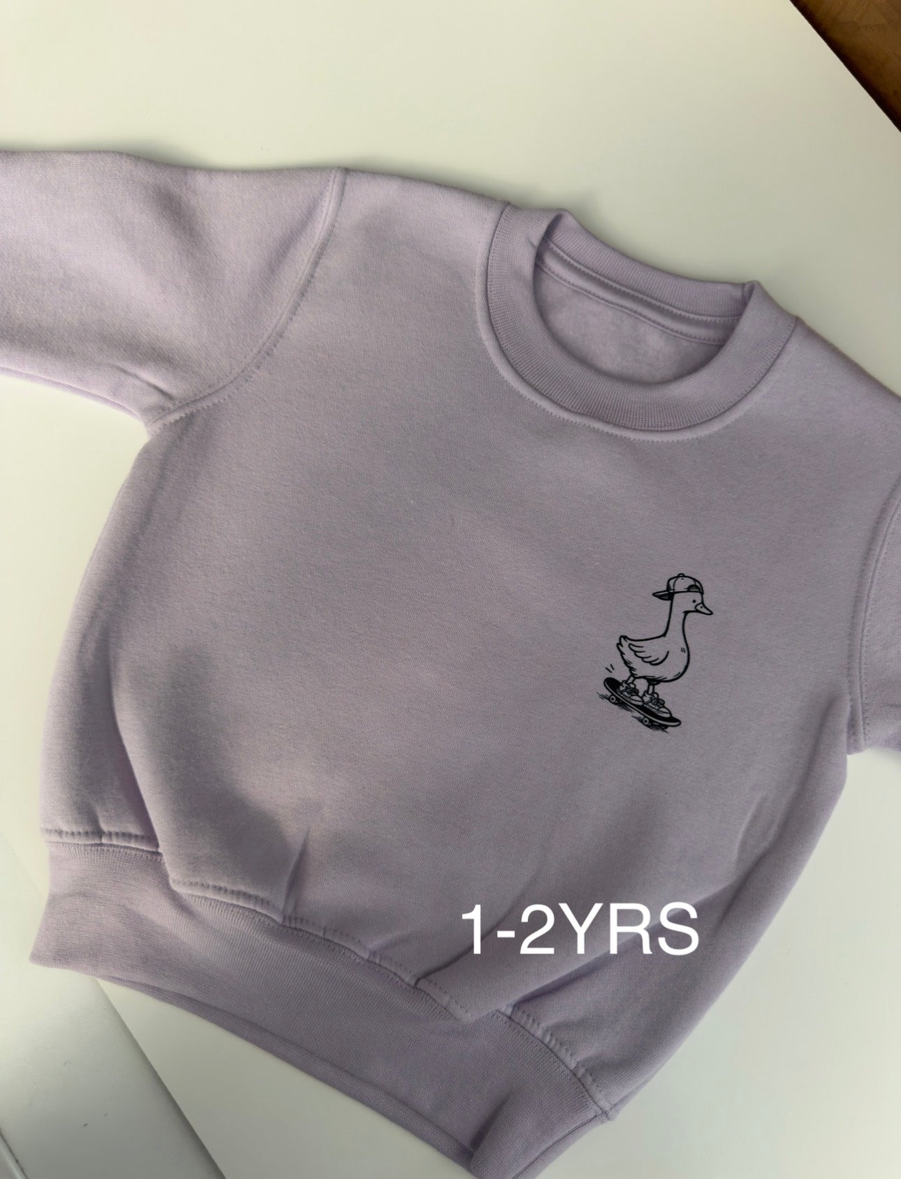 Purple Cool Duck Club Sweatshirt (1-2YRS)