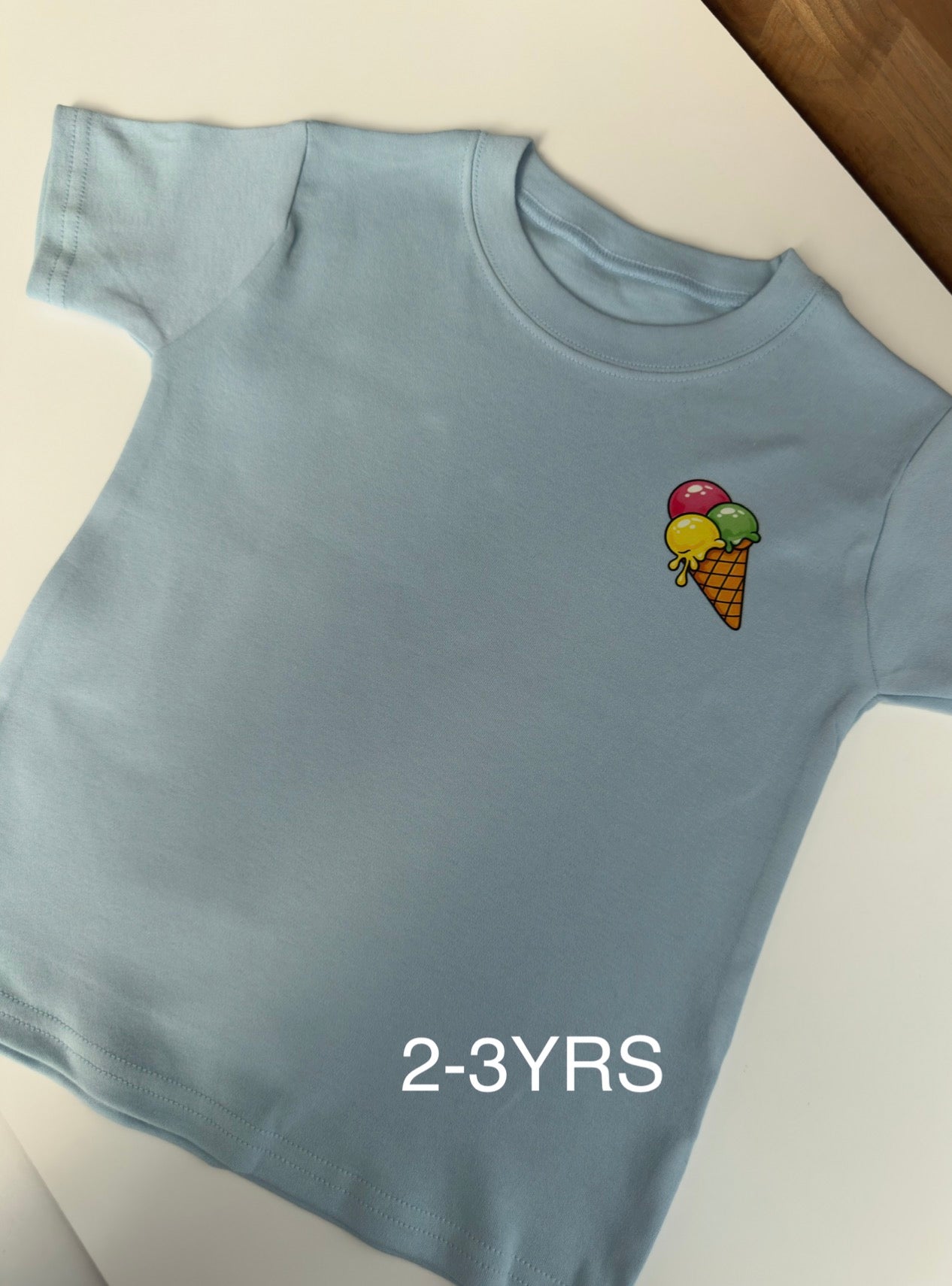 Blue Gelato Please Tee (2-3YRS)