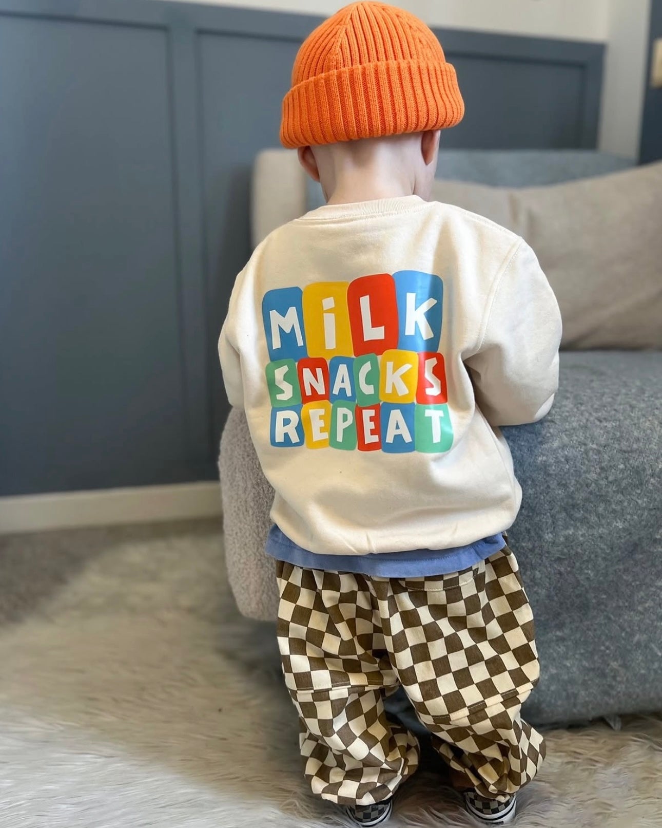 Milk Snacks Repeat Tee