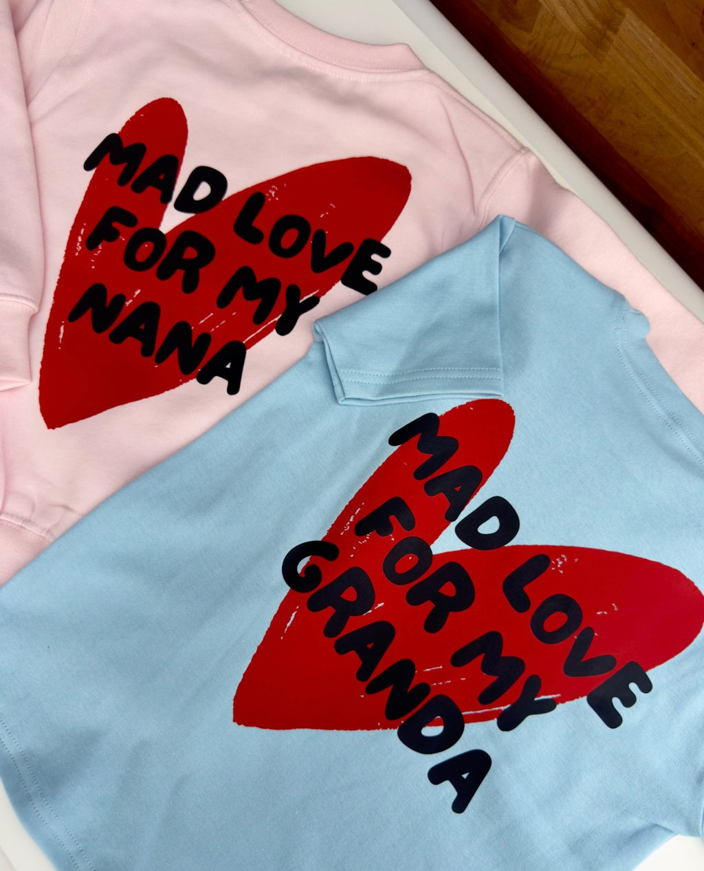 Mad Love For.. Personalised Sweatshirt